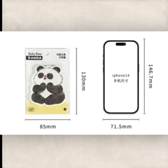 Kawaii Shy Kitten Sticky Memo Note Pad - Picture 3 of 3